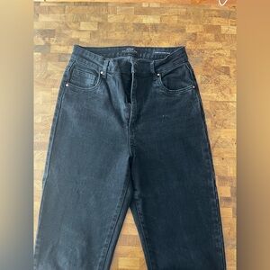 Cotton On Stretch Mom Jean in Black Size 6